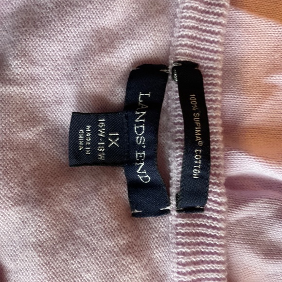 Land’s End Pointelle Sweater - Picture 4 of 4